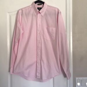 Men’s Club Room Pin Point Dress Shirt